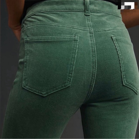 ANTHROPOLOGIE PILCRO Plus Size 32 High Rise Skinny Navy Corduroy 35” Waist Jeans - Picture 12 of 16